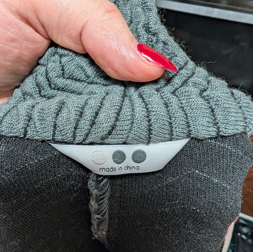 Three Dots Textured Open Front Jacket Women’s Sma… - image 4